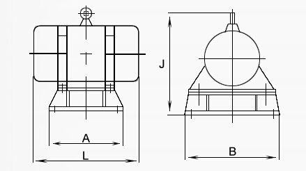 小型倉壁振動器